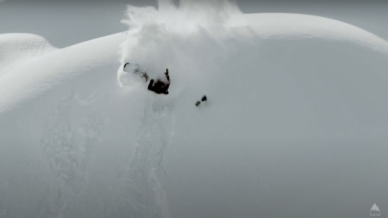 Algunos wipeouts durante la filmación de 