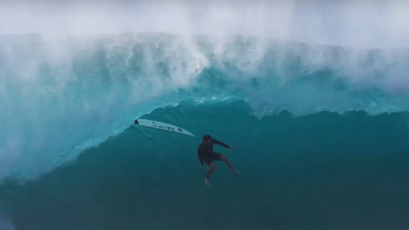 Jamie O´Brien y los mejores Wipeouts de la temporada de invierno 2022