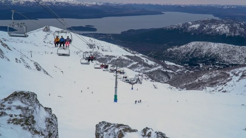 Así fue el invierno 2023 en el Cerro Catedral
