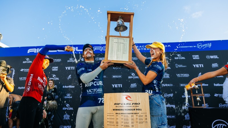 Isabella Nichols y Jack Robinson campeones en Bells 