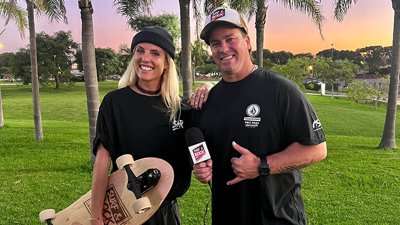 Entrevista con Bárbara Pérez, modelo y snowboarder, en Surf & Rock TV