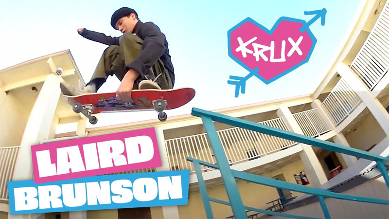 Laird Brunson por Las Vegas para Krux Trucks